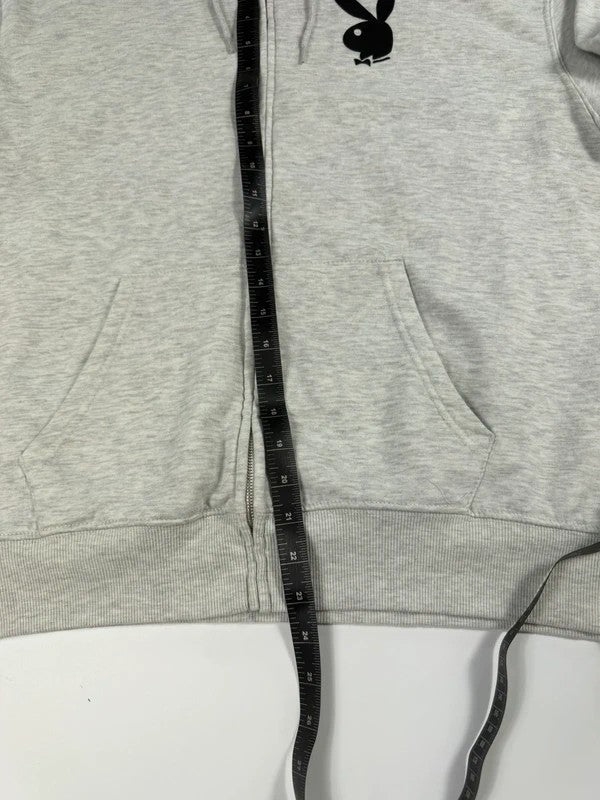 Vintage Playboy Full Zip Hoodie – Grey, size L – photo 8