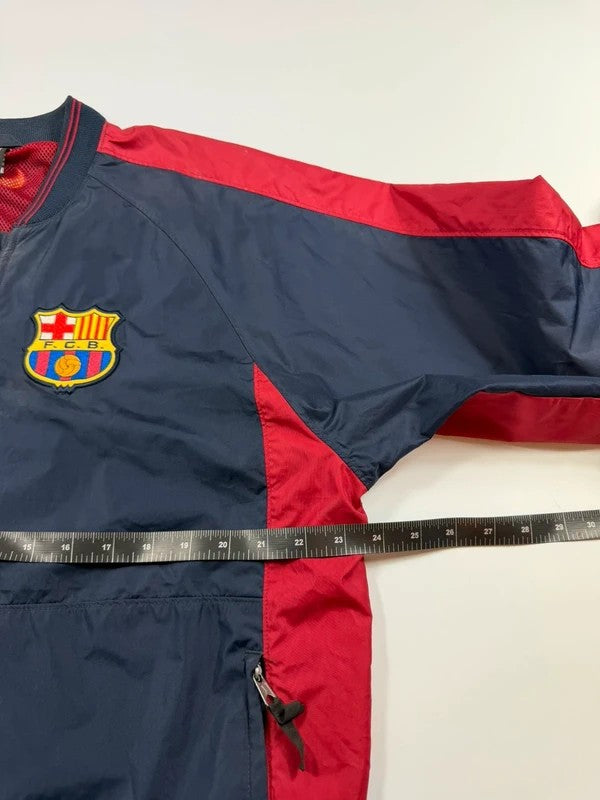 Vintage Nike Barcelona 1998-2000 Football Tracksuit – Navy, size S – photo 12
