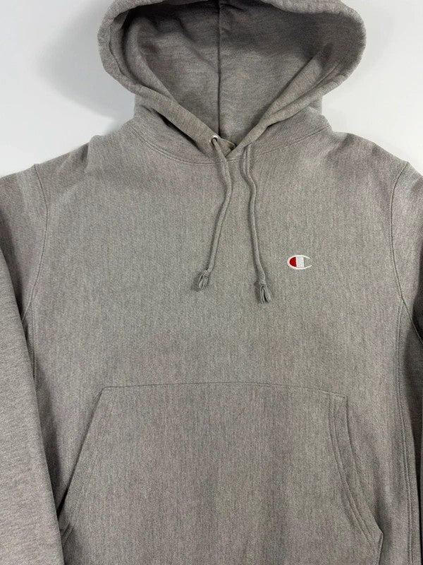Vintage Champion Reverse Weave Hoodie – Grey, size S – photo 4