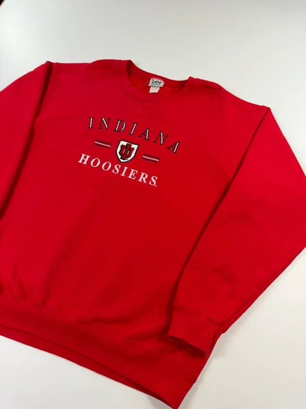Vintage Lee Indiana Hoosiers Sweatshirt – Red, size XL – photo 3
