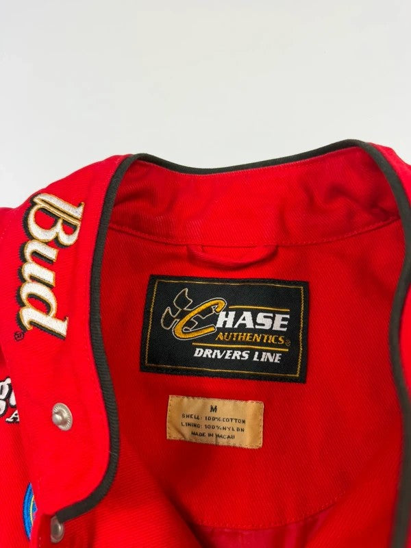 Vintage Chase Authentics Drivers Line Racing Jacket – Red, size M – photo 6