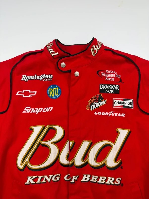 Vintage Chase Authentics Drivers Line Racing Jacket – Red, size M – photo 5