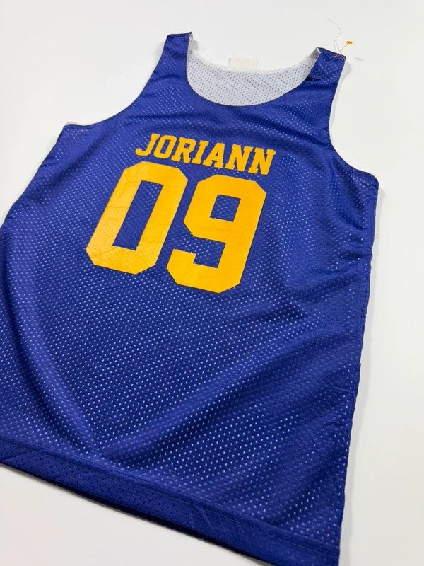 Vintage Sportek Basketball Vest Jersey – Purple, size XS – photo 3