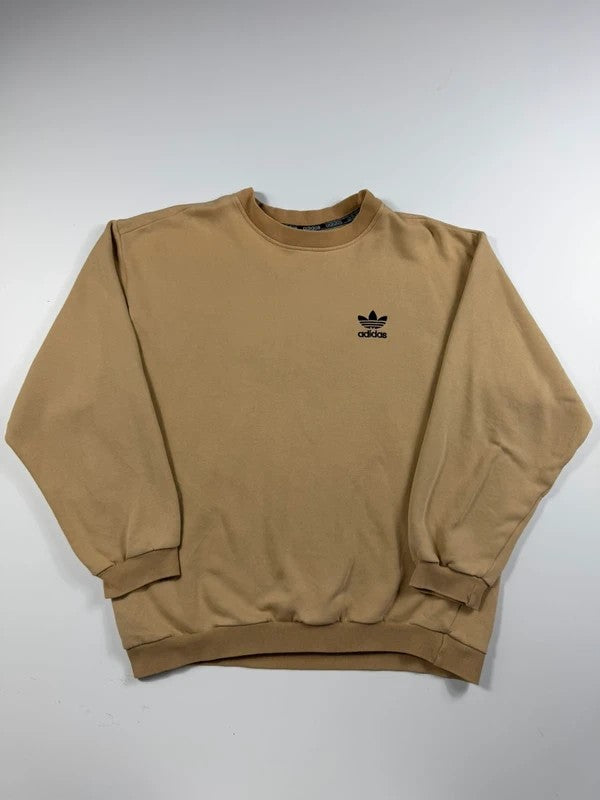 Vintage Adidas 90s Sweatshirt – Beige, size XL