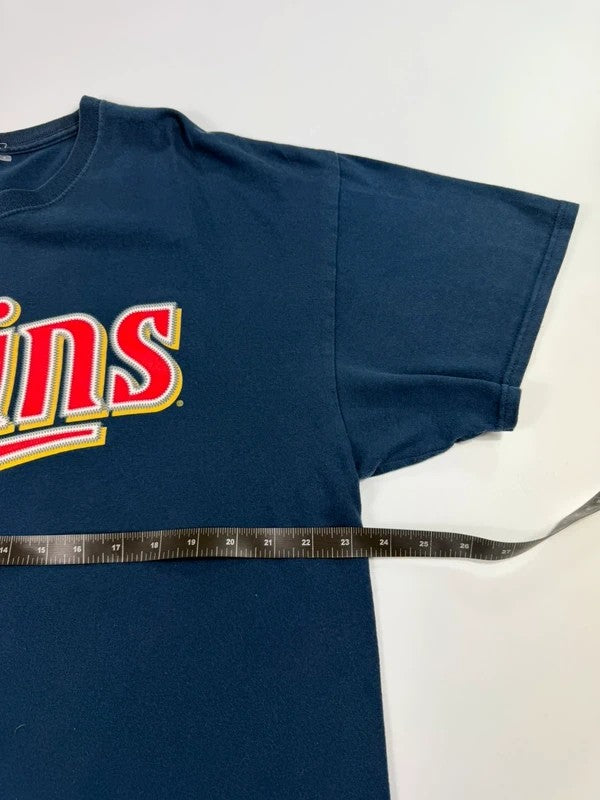 Vintage Majestic Minnesota Twins T-Shirt – Navy, size XL – photo 6