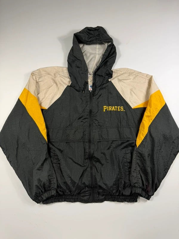 Vintage MLB Pirates Track Jacket – Black, size XL – photo 2