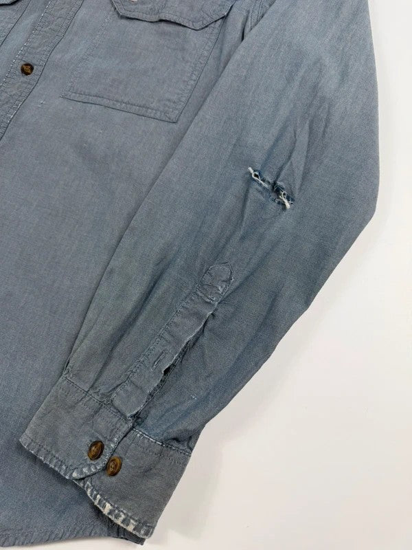 Vintage Carhartt Workwear Shirt – Blue, size L – photo 6