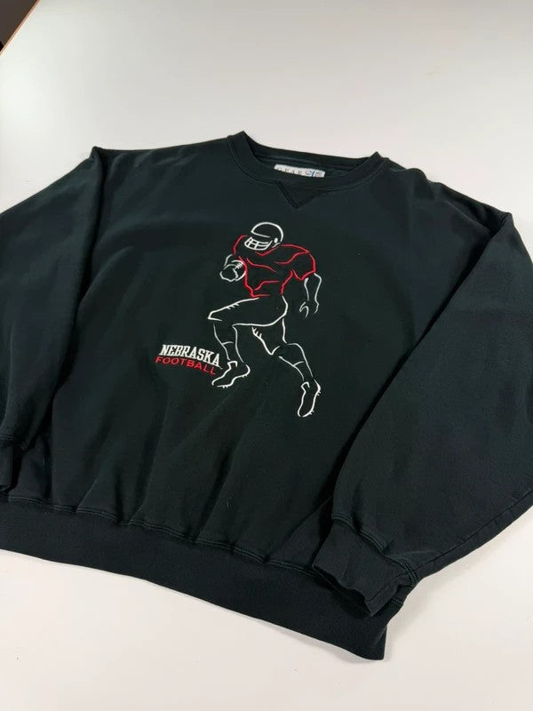 Vintage Gear For Sports Sweatshirt – Black, size M – photo 3