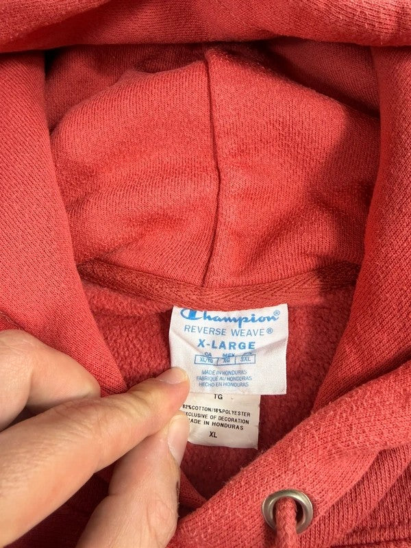 Vintage Champion Reverse Weave Hoodie – Pink, size XL – photo 5