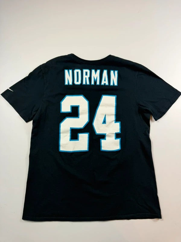 Vintage Nike Carolina Panthers T-Shirt – Navy, size L – photo 2