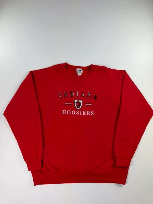 Vintage Lee Indiana Hoosiers Sweatshirt – Red, size XL