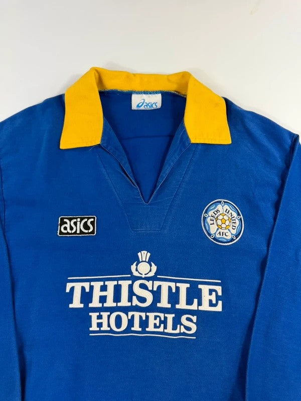 Vintage Asics Leeds United Drill Top – Blue, size S – photo 3