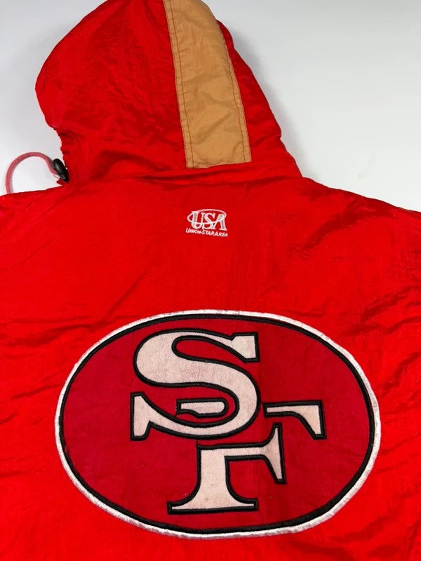 Vintage San Francisco 49ers NFL Coat – Red, size M – photo 5