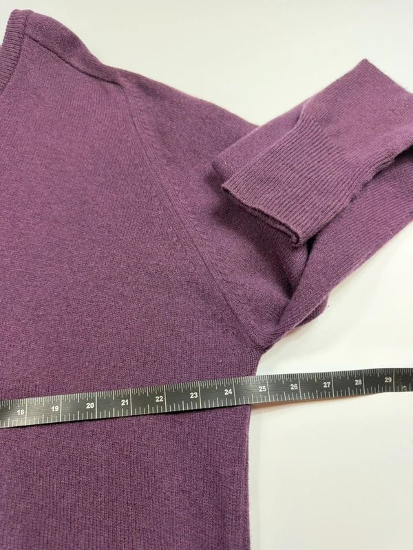 Vintage Pendleton V-Neck Sweater – Purple, size XL – photo 6