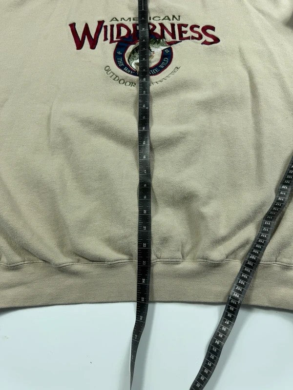 Vintage American Wilderness Sweatshirt – Beige, size 2XL – photo 7
