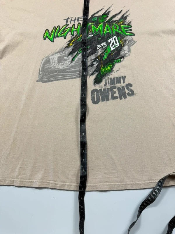 Vintage Gildan Nascar Graphic Print T-Shirt – Beige, size 2XL – photo 8