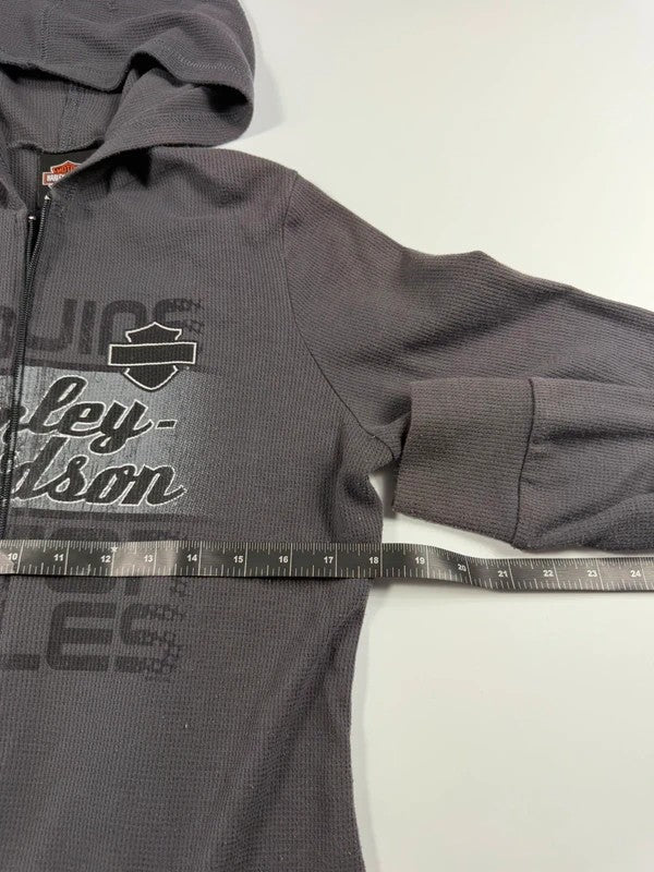 Vintage Harley Davidson Thin Sweatshirt – Grey, size M – photo 6