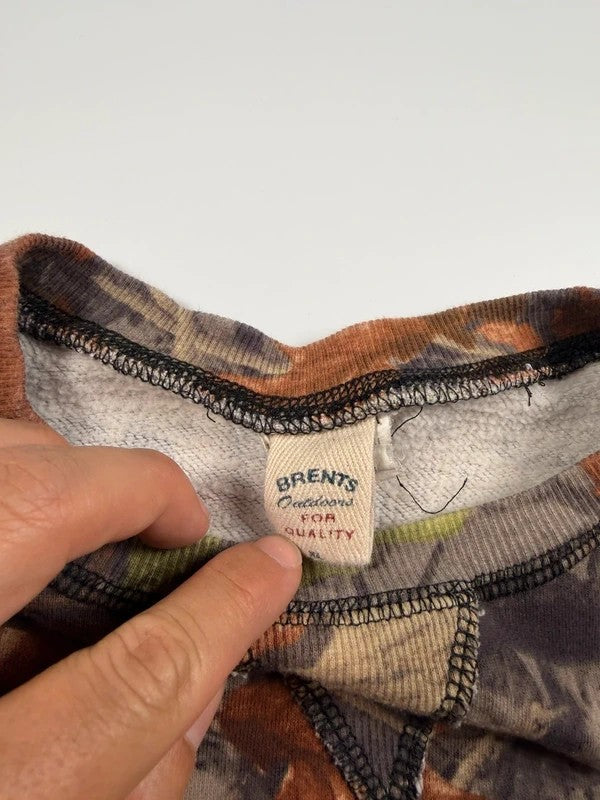 Vintage Brents Outdoors Camo Sweatshirt – Khaki, size S – photo 5
