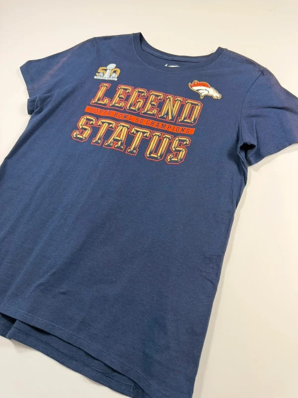 Vintage Nike Denver Broncos T-Shirt – Navy, size L – photo 4