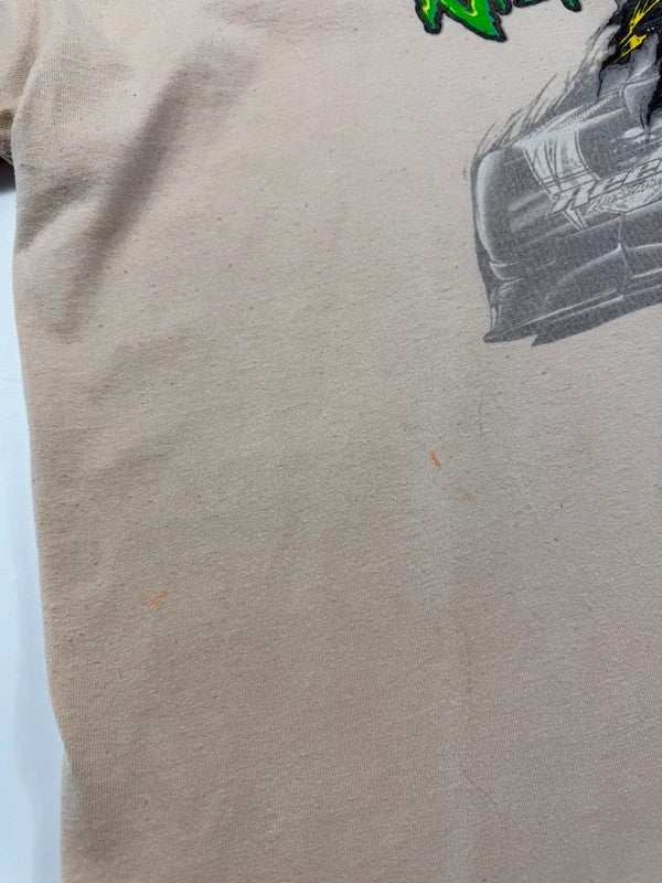 Vintage Gildan Nascar Graphic Print T-Shirt – Beige, size 2XL – photo 5