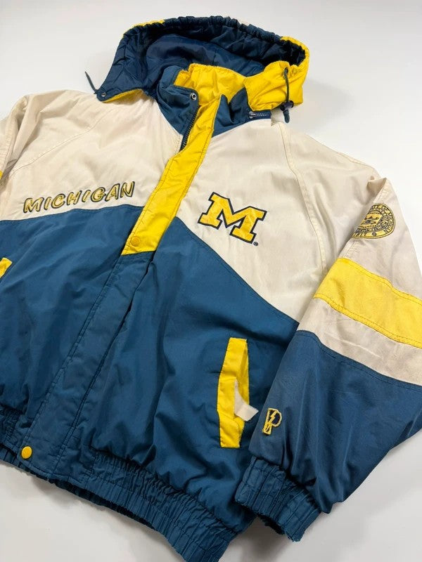 Vintage Pro Player Michigan Coat – Navy, size XL – photo 3