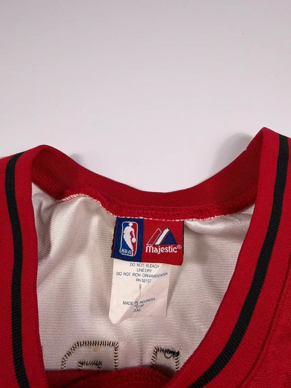 Vintage Majestic Miami Heat Jersey Vest – White, size 3XL – photo 6