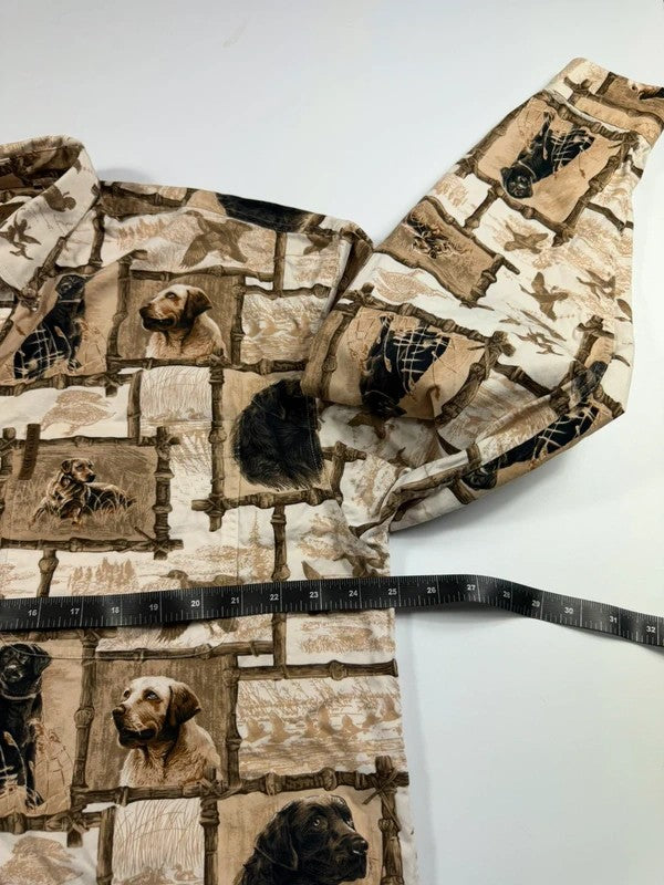 Vintage North River Labrador Shirt – Beige, size XL – photo 6