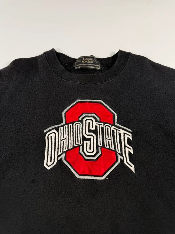 Vintage Jones & Mitchell Ohio State Sweatshirt – Black, size XL – photo 4
