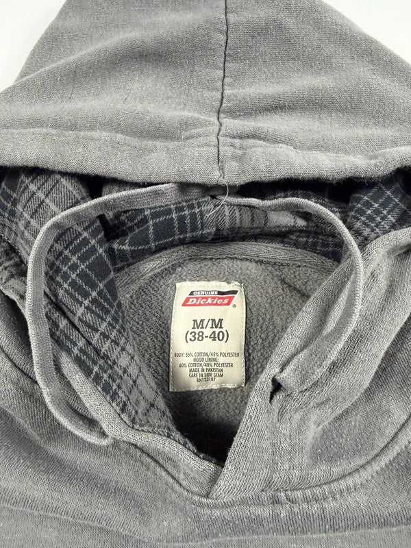 Vintage Dickies Workwear Grey Hoodie – Grey, size M – photo 5
