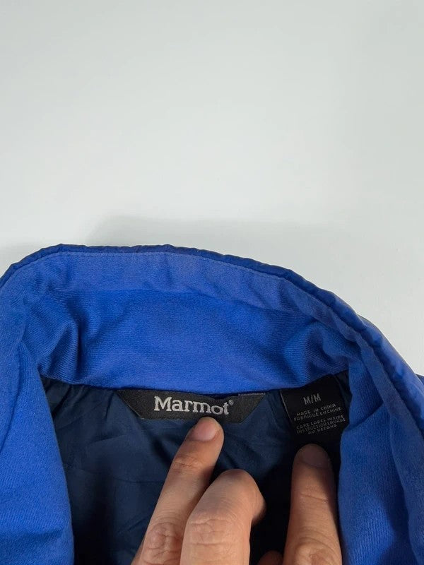 Vintage Marmot Quilted Gilet Bodywarmer – Blue, size M – photo 5