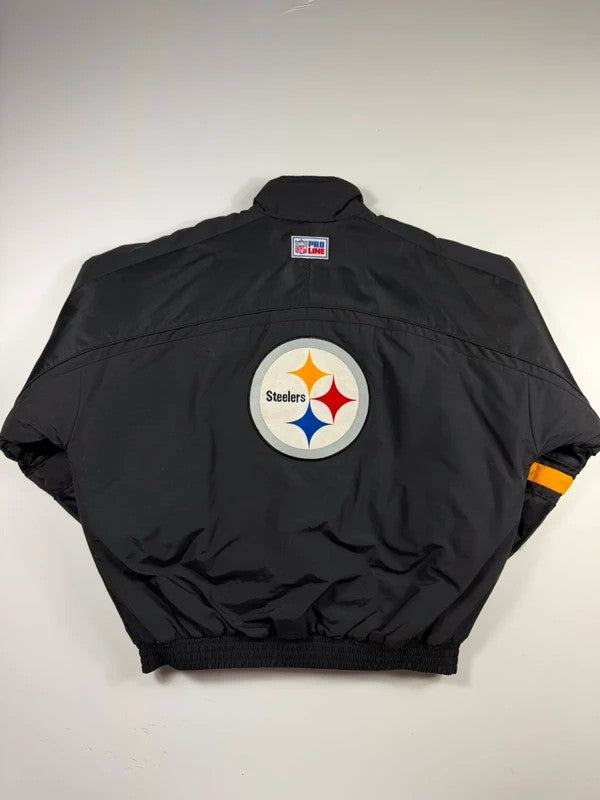 Vintage Nike Pittsburgh Steelers Coat – Black, size L – photo 2