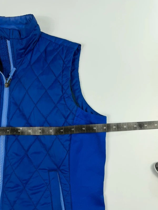 Vintage Marmot Quilted Gilet Bodywarmer – Blue, size M – photo 7