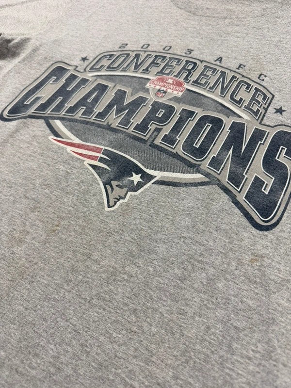 Vintage NFL New England T-shirt – Grey, size M – photo 5