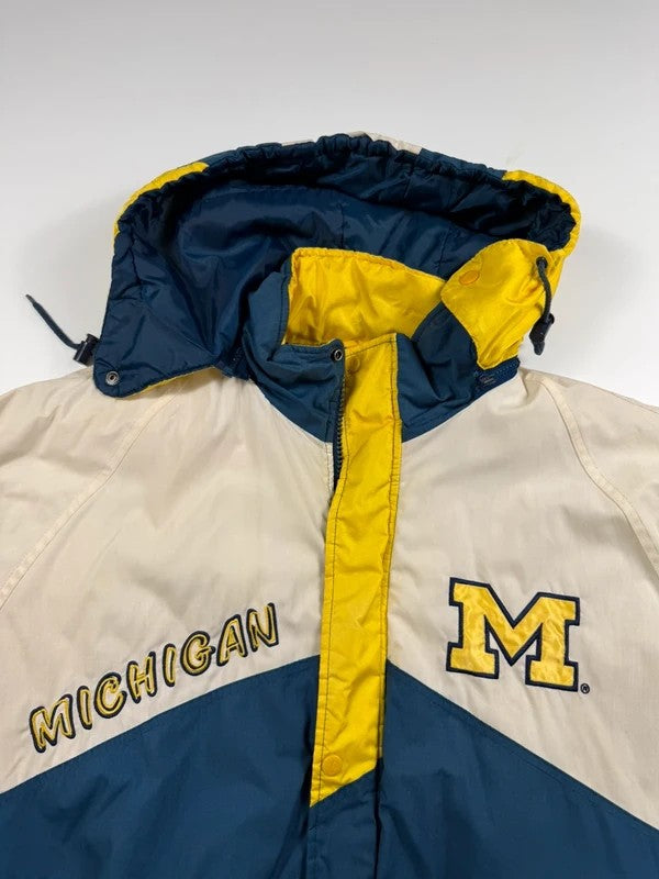 Vintage Pro Player Michigan Coat – Navy, size XL – photo 5
