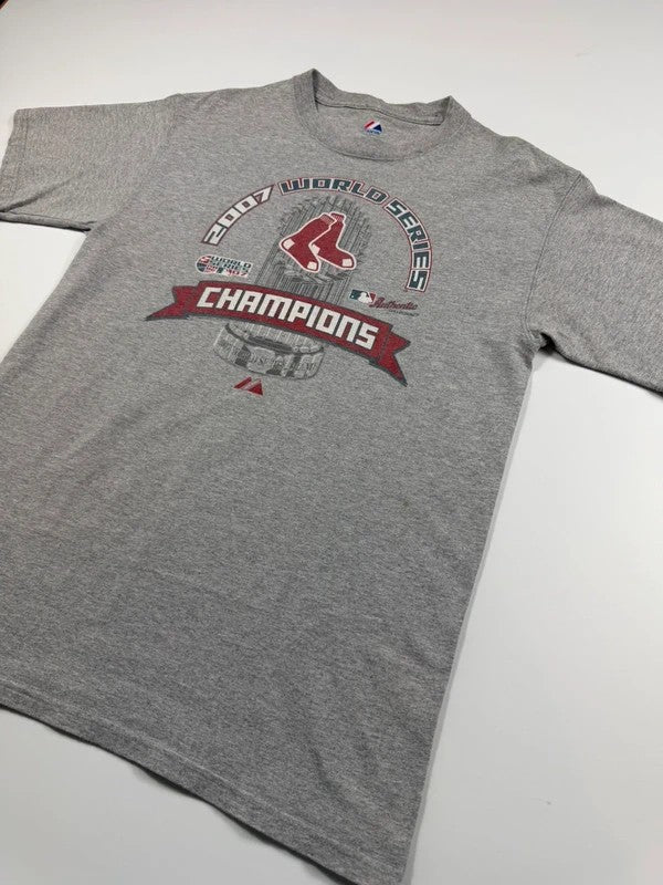 Vintage Majestic MLB Graphic Print T-Shirt – Grey, size M – photo 3