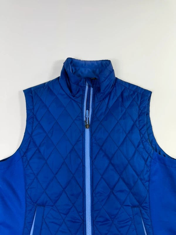 Vintage Marmot Quilted Gilet Bodywarmer – Blue, size M – photo 4