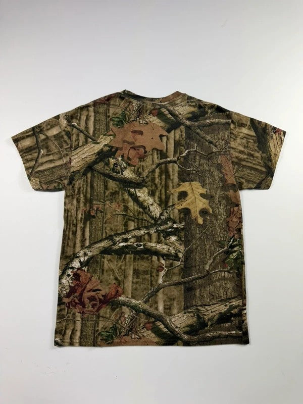 Vintage Mossy Oak T-Shirt – Khaki, size M – photo 2