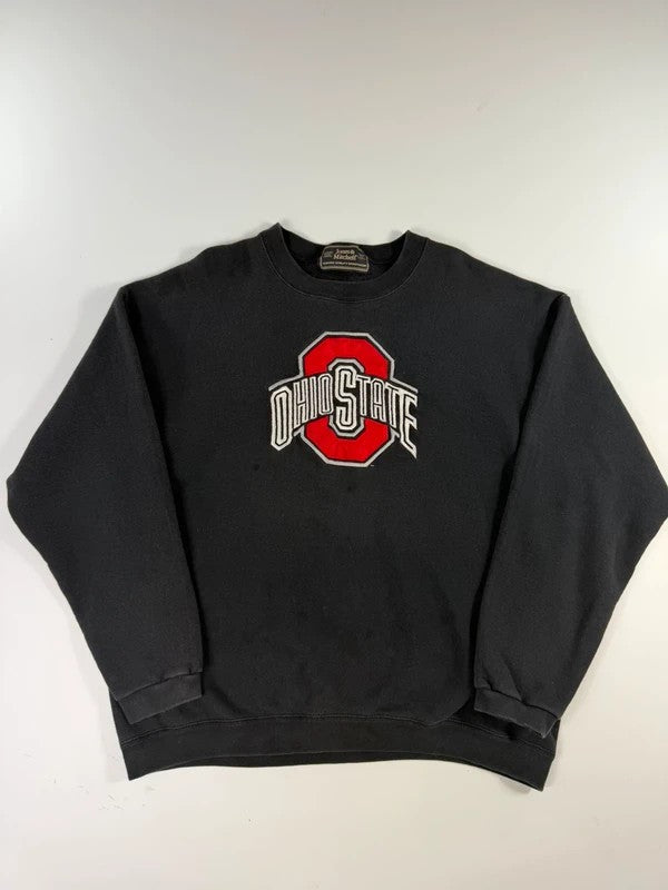 Vintage Jones & Mitchell Ohio State Sweatshirt – Black, size XL