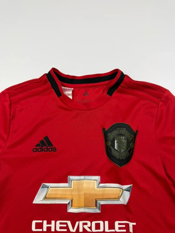 Vintage Adidas Manchester United Football Shirth 2019/20 Youth – Red, size L – photo 4