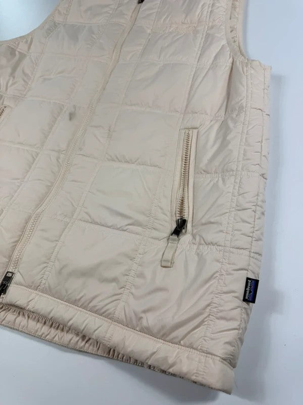 Vintage Patagonia Quilted Gilet Bodywarmer – Cream, size M – photo 3