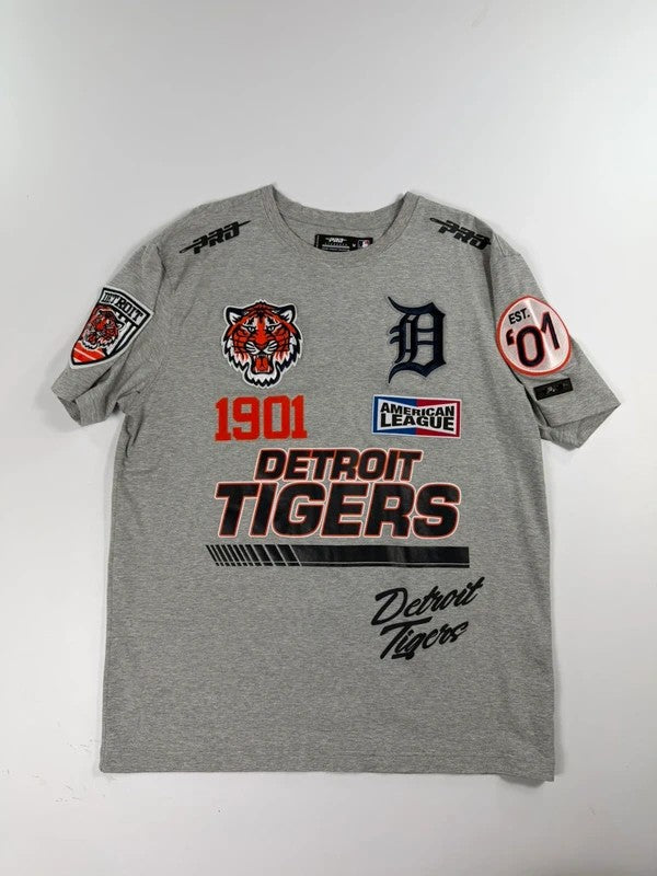 Vintage MLB Pro Standard Detroit T-Shirt – Grey, size M