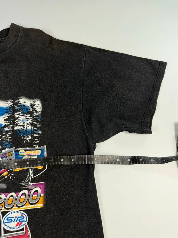 Vintage Tultex Racing T-Shirt – Black, size XL – photo 7