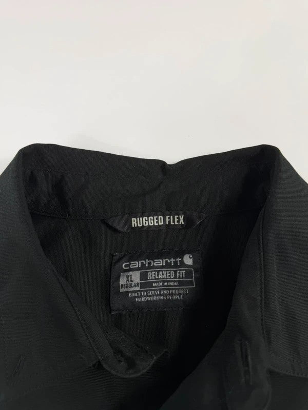 Vintage Carhartt Hummer Workwear Shirt – Black, size XL – photo 5