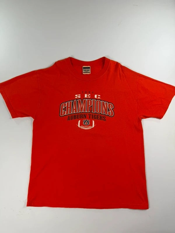 Vintage Red Oak Auburn T-Shirt – Orange, size L