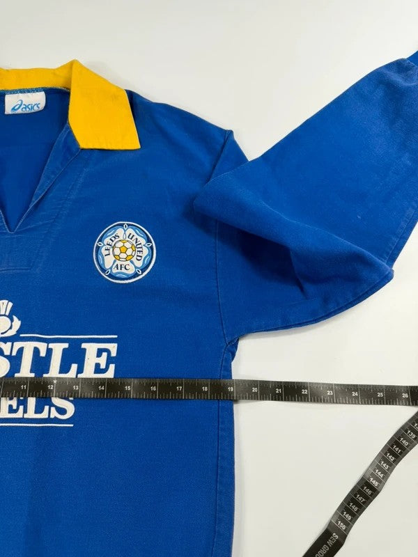Vintage Asics Leeds United Drill Top – Blue, size S – photo 7