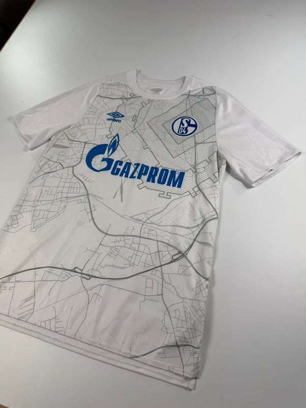 Vintage Umbro Schalke 04 Football Shirt – White, size L – photo 4