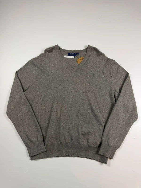 Vintage Polo Ralph Lauren Jumper – Grey, size XL