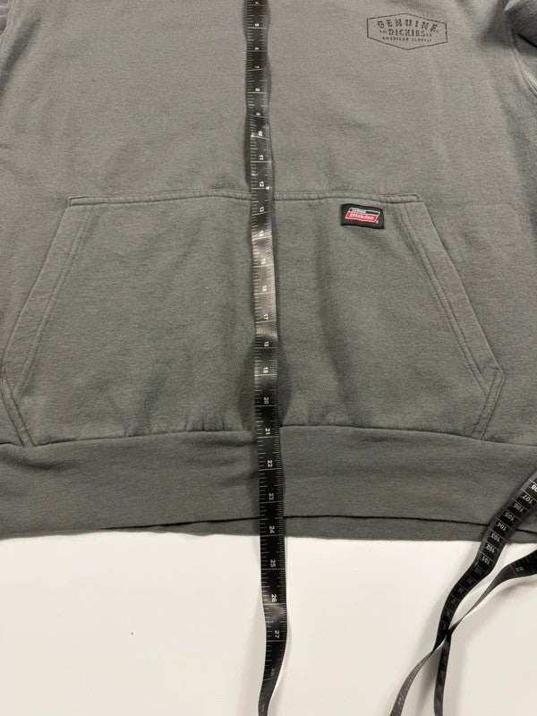 Vintage Dickies Workwear Grey Hoodie – Grey, size M – photo 7