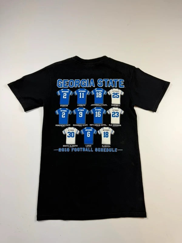 Vintage Champion Georgia State T-Shirt – Black, size S – photo 2