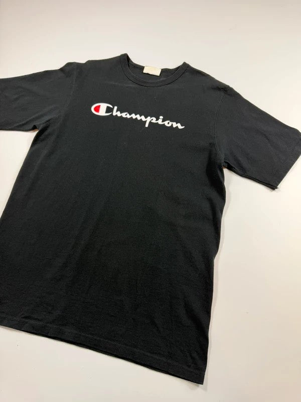 Vintage Champion Heavyweight T-Shirt – Black, size L – photo 4